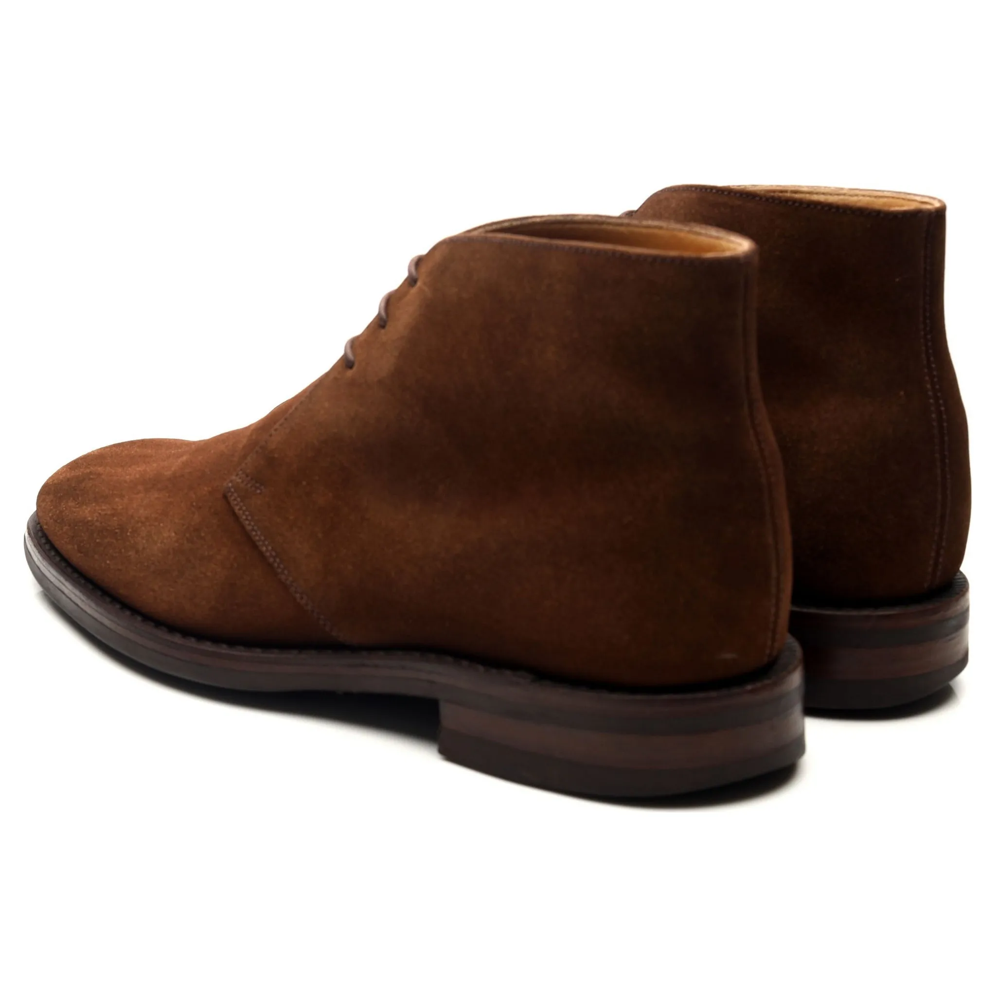 1880 'Kempton' Brown Suede Chukka Boots UK 6 F