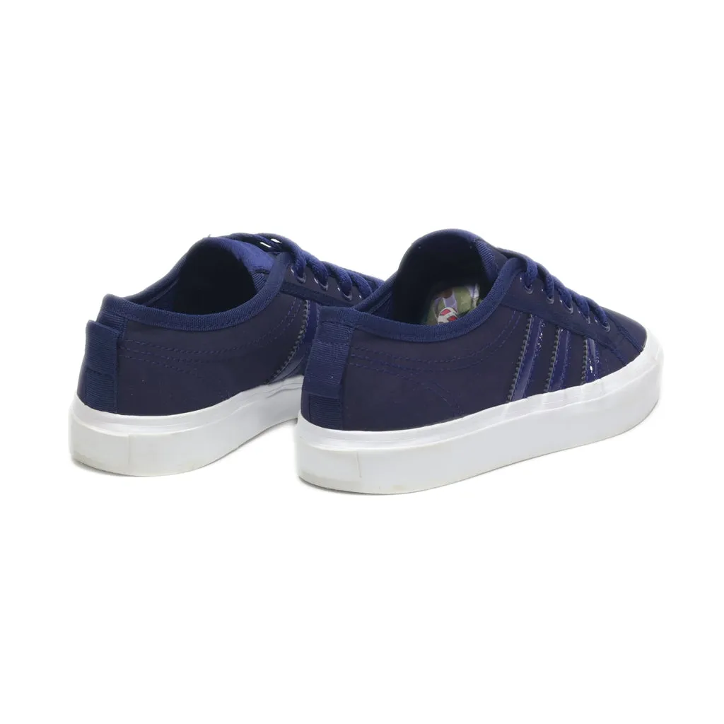 Adidas Nizza Sneakers Leather Blue Colour For Kids