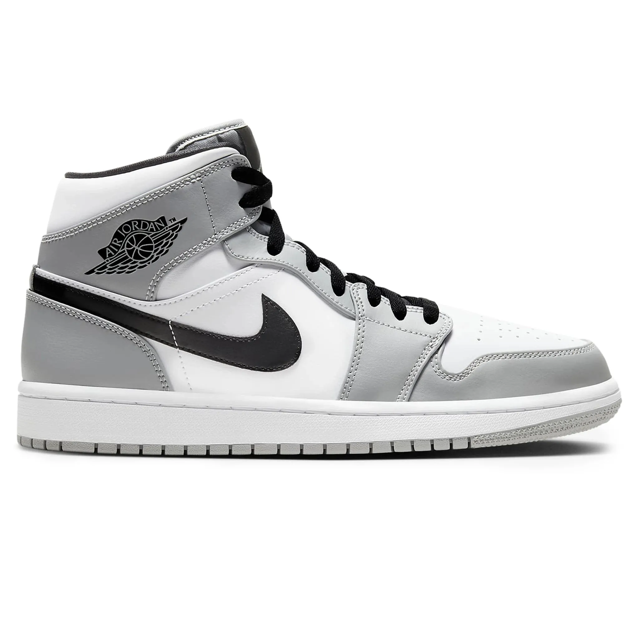 Air Jordan 1 Mid Light Smoke Grey