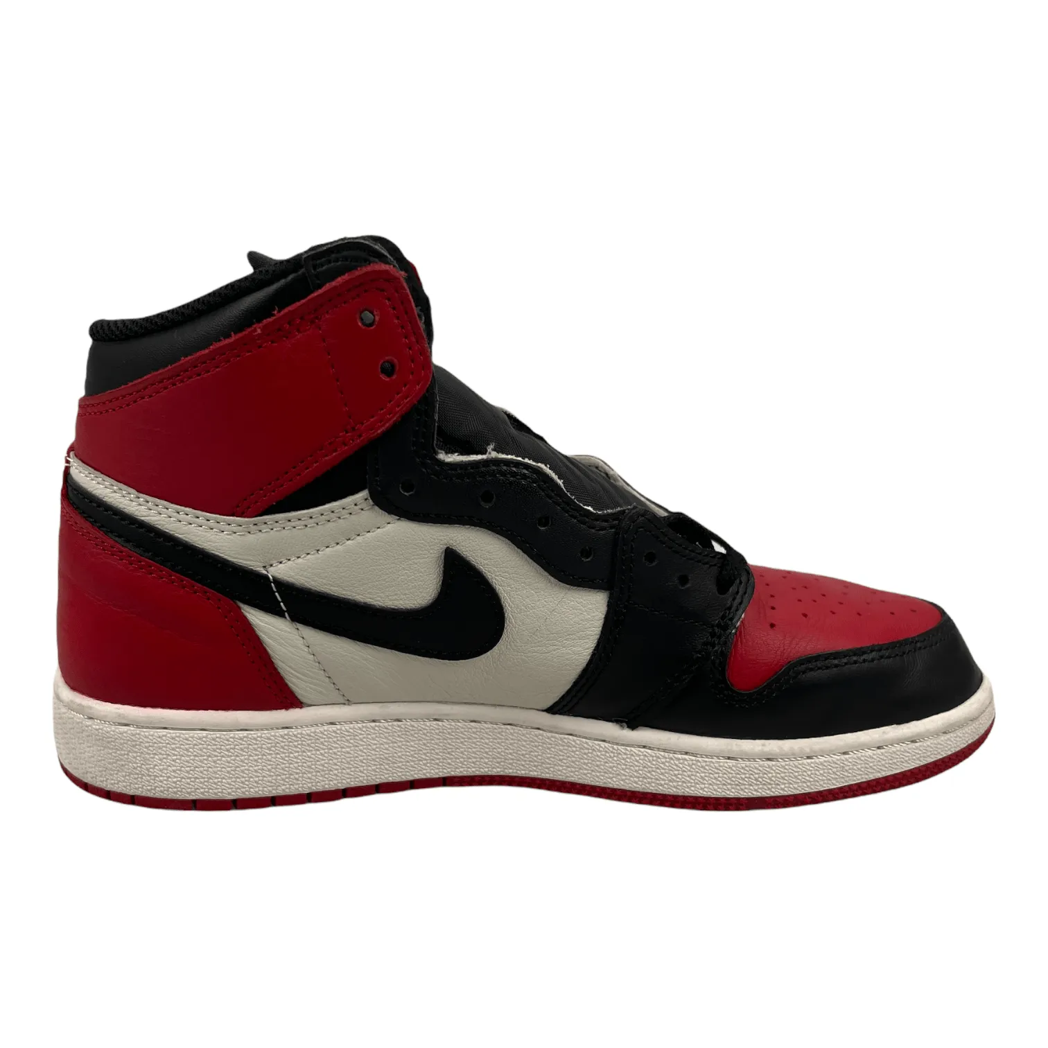 Air Jordan 1 Retro High Bred Toe (GS) Pre-Owned