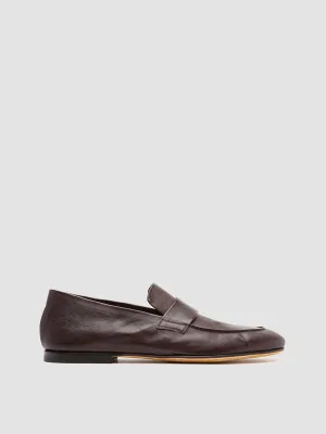 AIRTO 001 - Brown Leather Penny Loafers