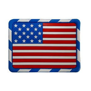 Anti Slip Mat for Car Dasboard, Anti Skid & Non Slip Pad, Multipurpose Mats Use for All Cars, Office, Home, Kitchen, Desk & Table, US Flag Design, 1 Piece (Small Size 18 x 13 cm)