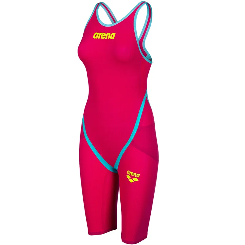 Arena - Powerskin Carbon-Flex VX Open Back – Red/Turquoise