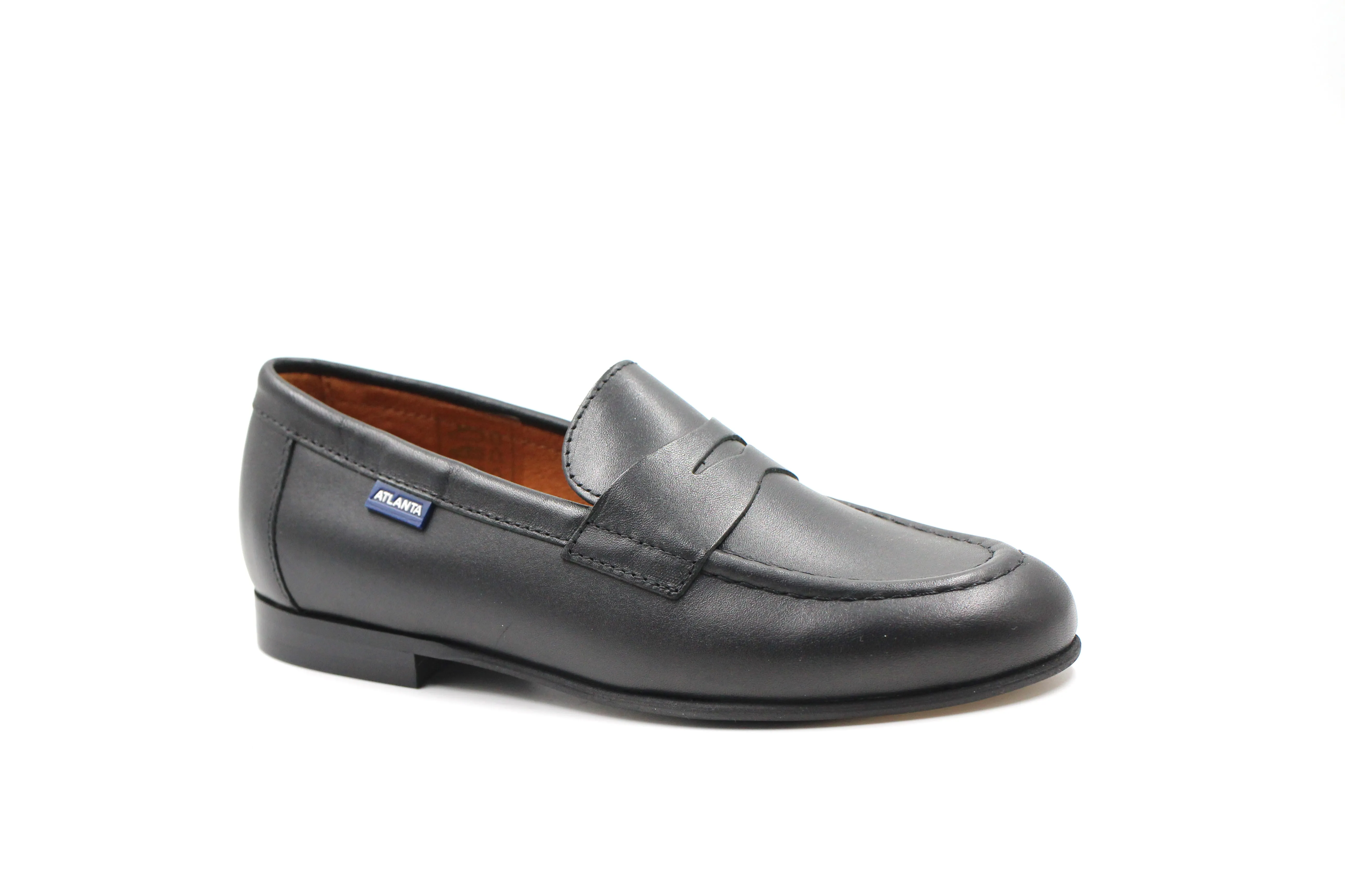 Atlanta Black Teresa Penny Dress Loafer