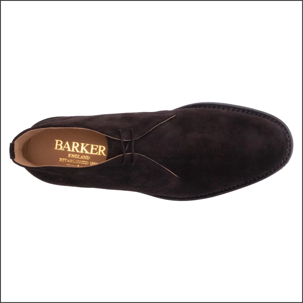 Barker Sandwell - Dark Brown Suede Chukka Boot Size 7 & 7.5 Only/