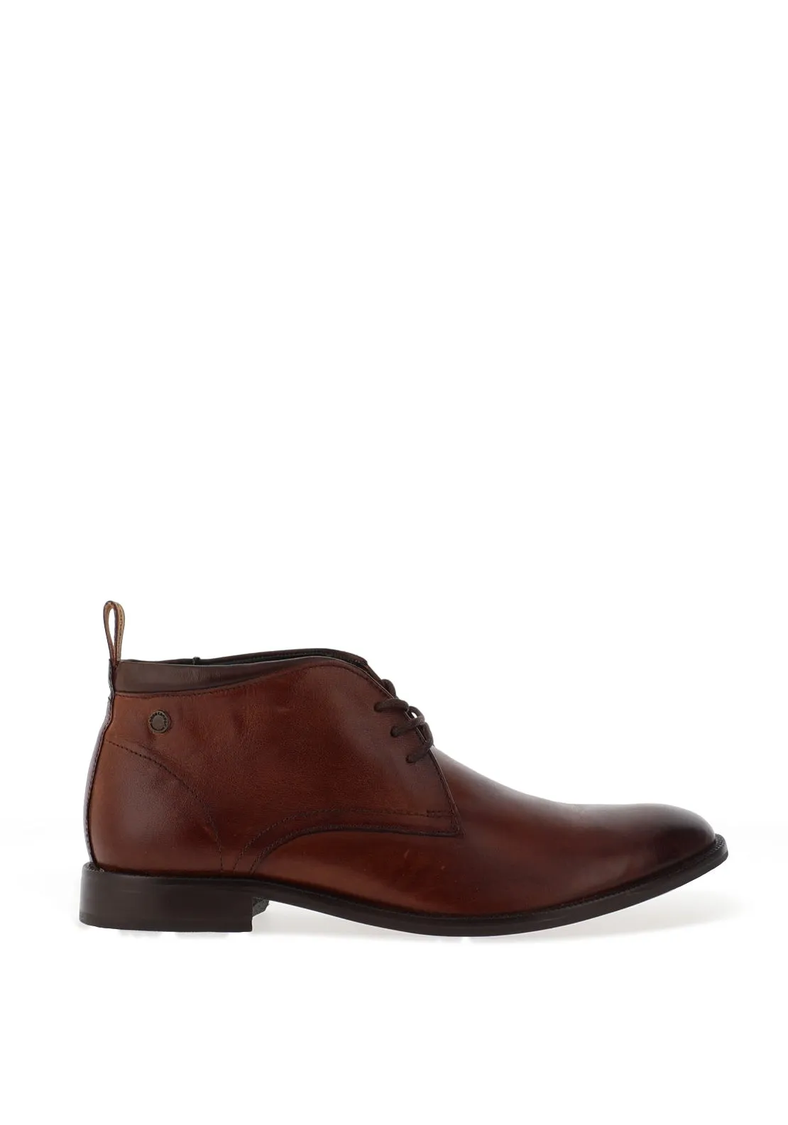 Base London Mens Nolan Chukka Boots, Burnished Tan