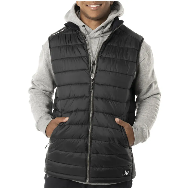 Bauer Team Black Puffer Vest