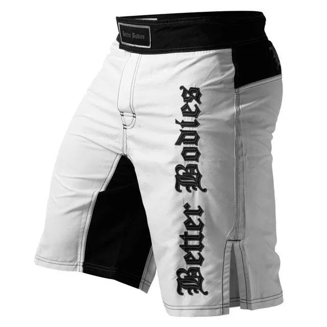 Better Bodies Flex Board  Shorts - White-Black