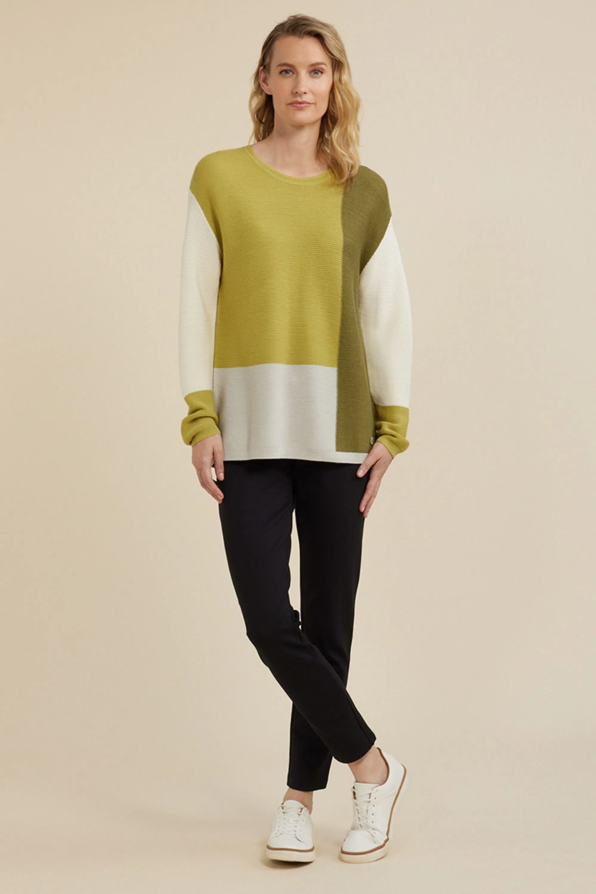 BLOCK COLOUR JUMPER - YT24W7648