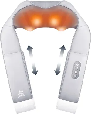 Bob and Brad Neck and Shoulder Massager with Heat (Gray) (Open box)