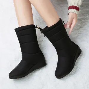 BORA | Mid-Calf Plush Winter Boots