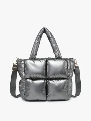 Brittany Puffer Tote/Satchel