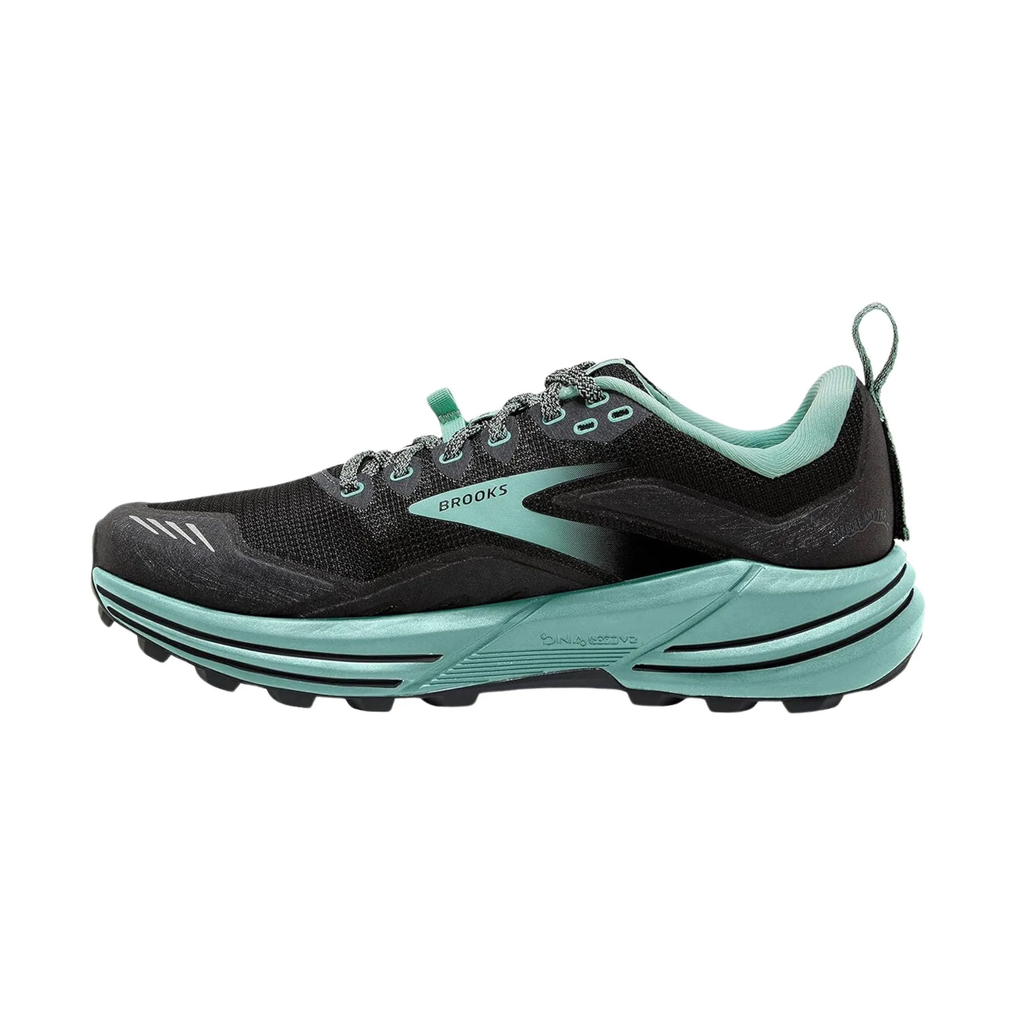 Brooks Women's Cascadia 16 Trail Running Shoes - Black/Ebony/Yucca