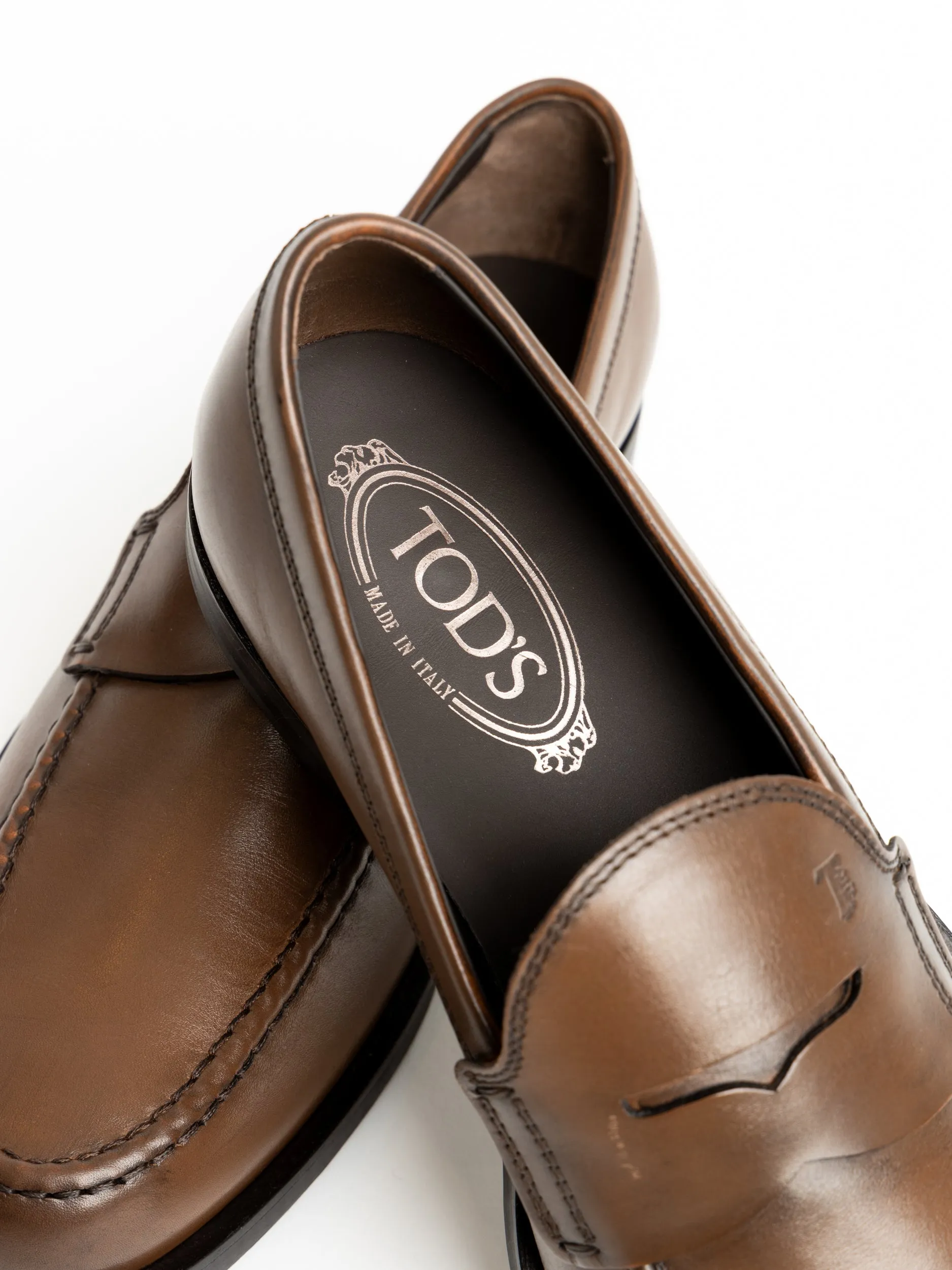 Brown Leather Loafers