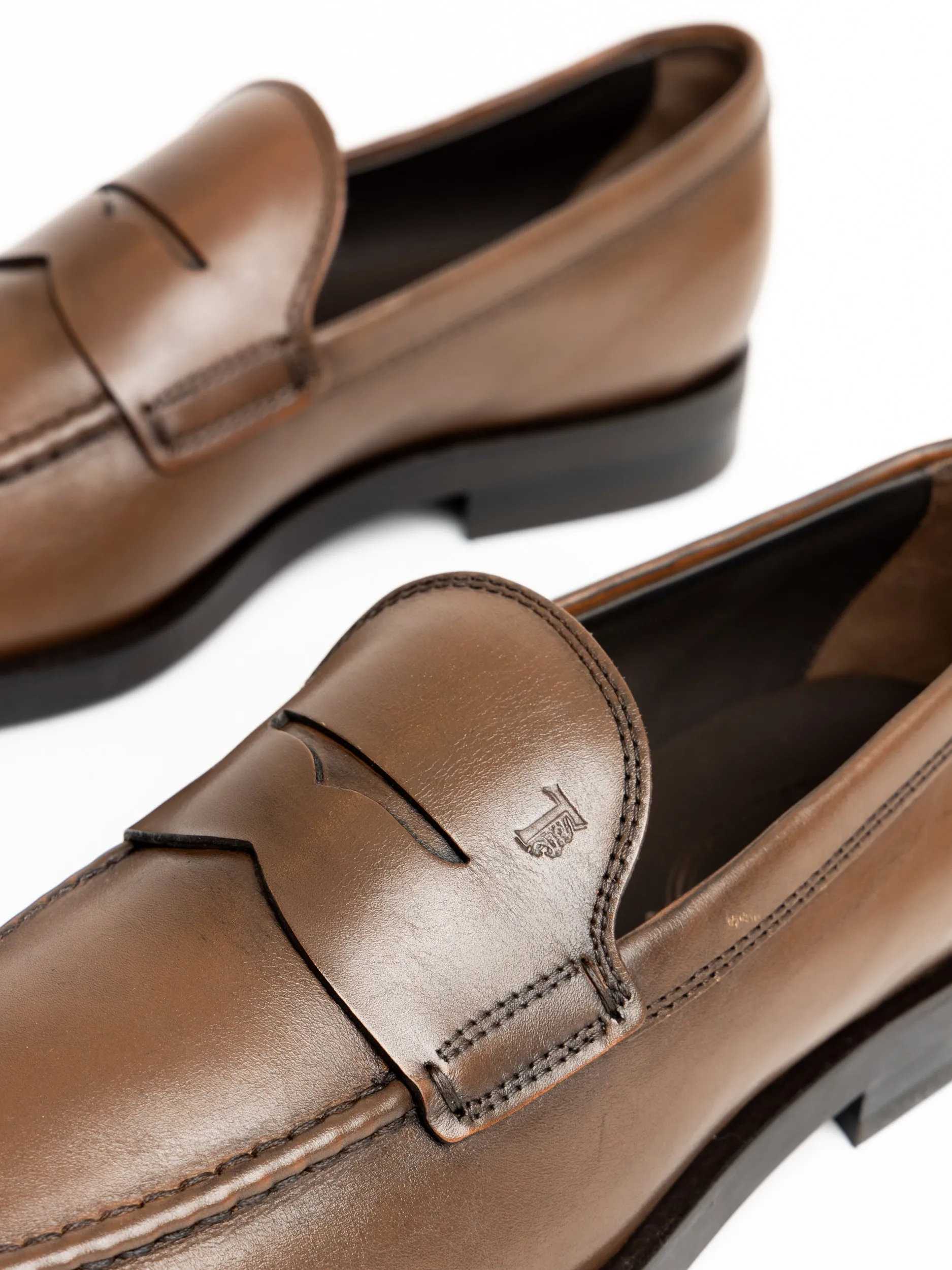 Brown Leather Loafers