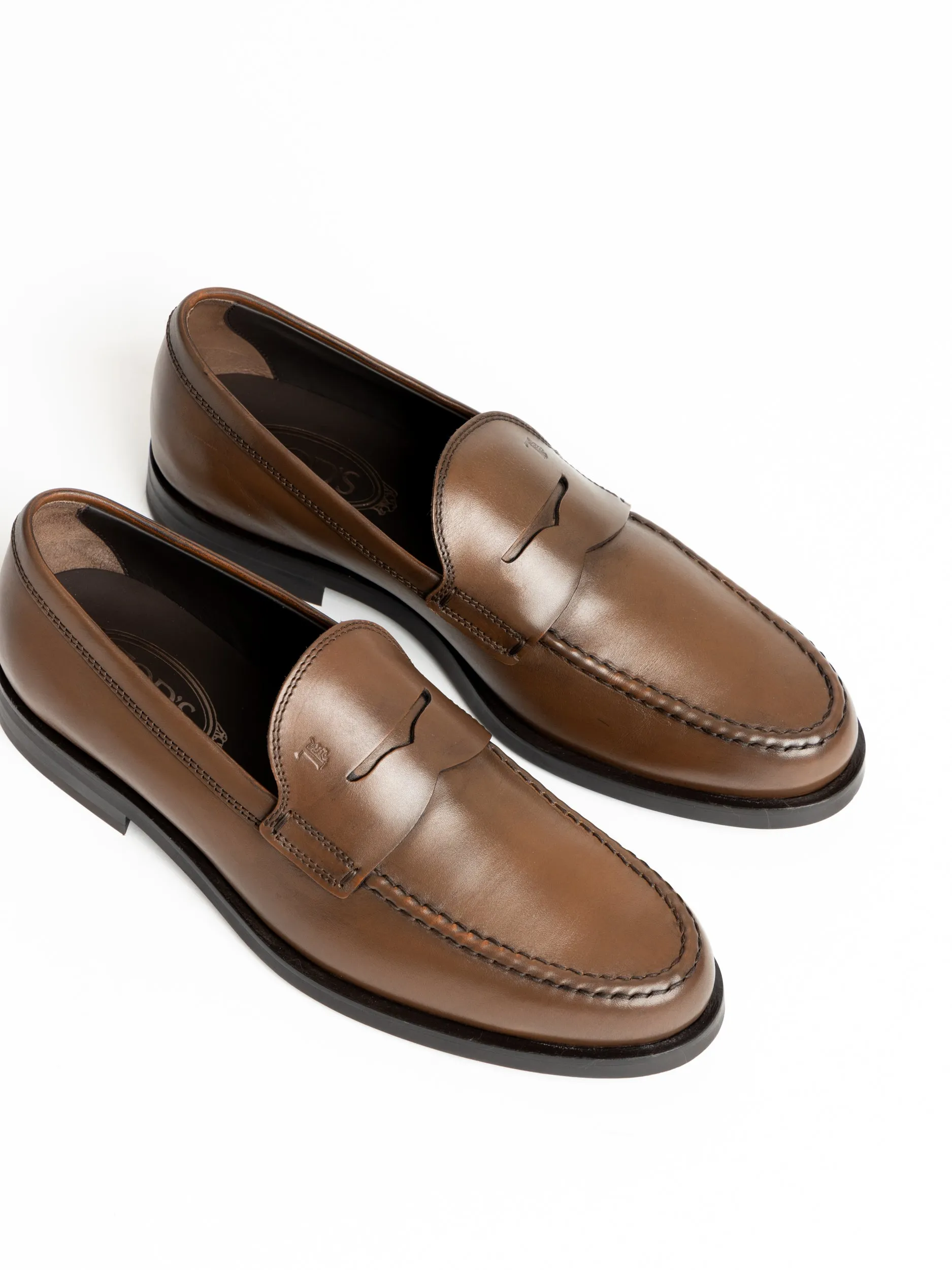 Brown Leather Loafers