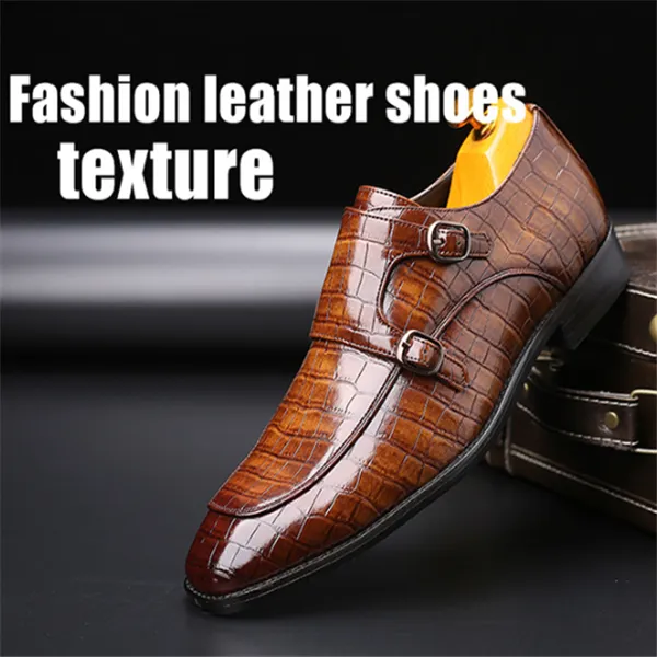 Business pointed leather shoes | Brodtica.com