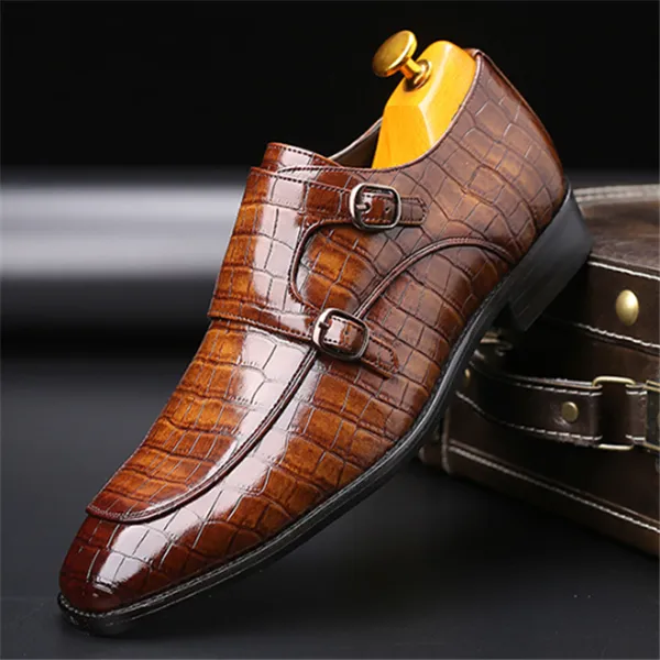 Business pointed leather shoes | Brodtica.com