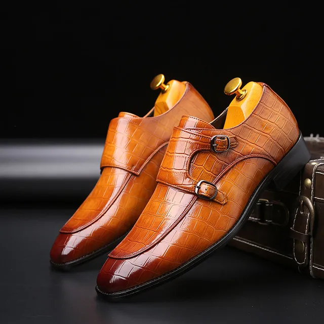 Business pointed leather shoes | Brodtica.com