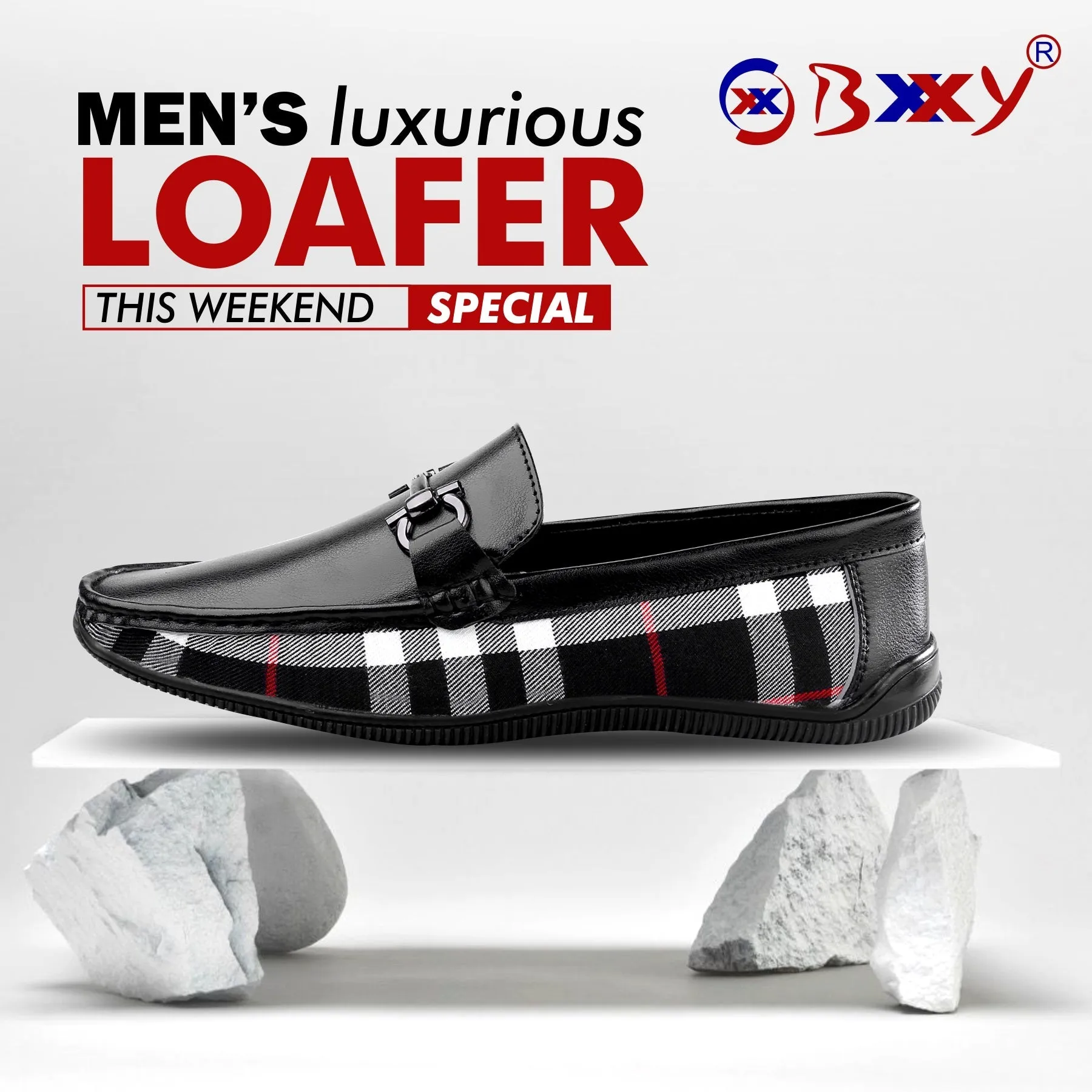 Bxxy's Men's Street Style Casual Slip-ons