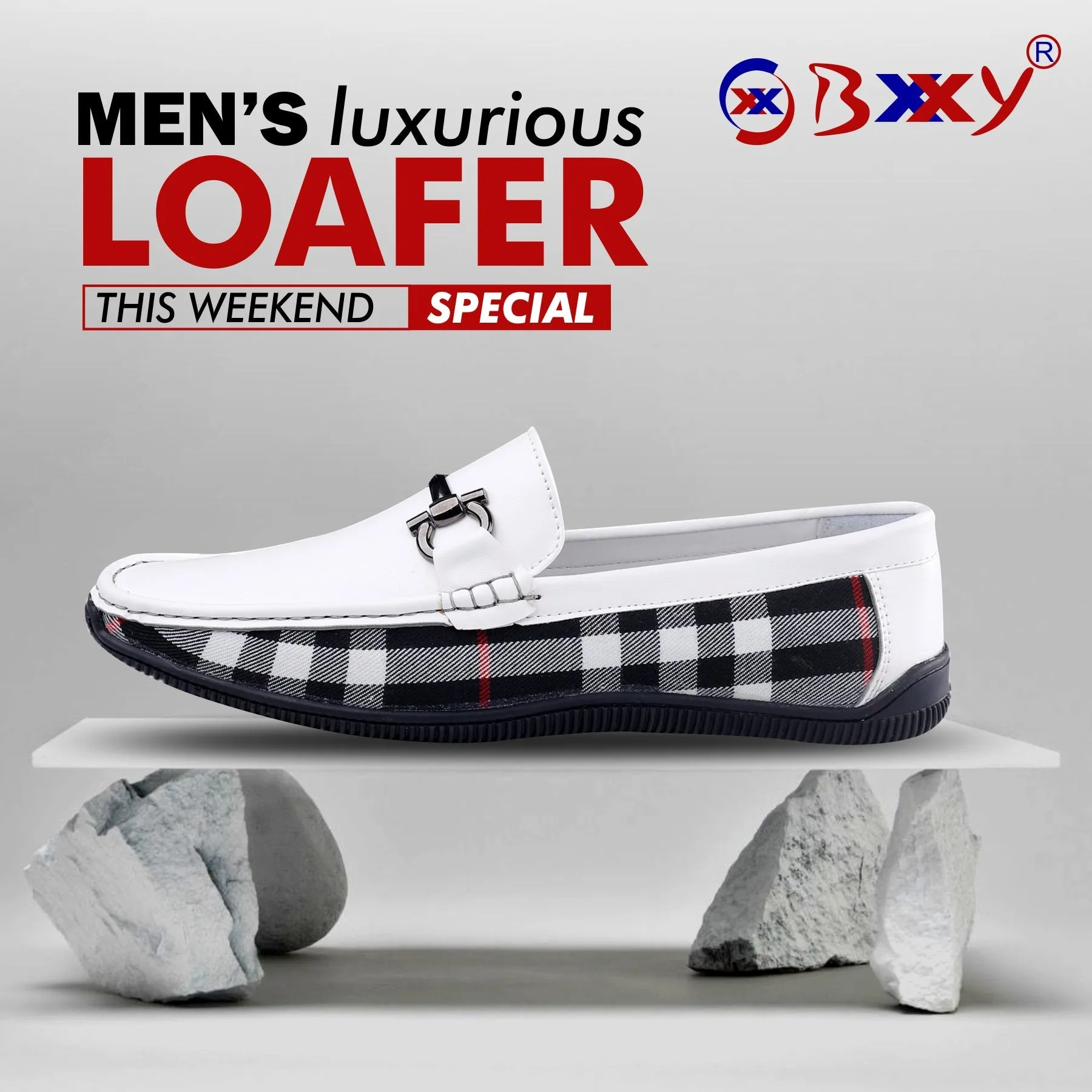 Bxxy's Men's Street Style Casual Slip-ons