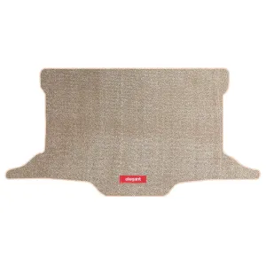 Car Dicky Luxury Carpet Mat Beige for Toyota Taisor