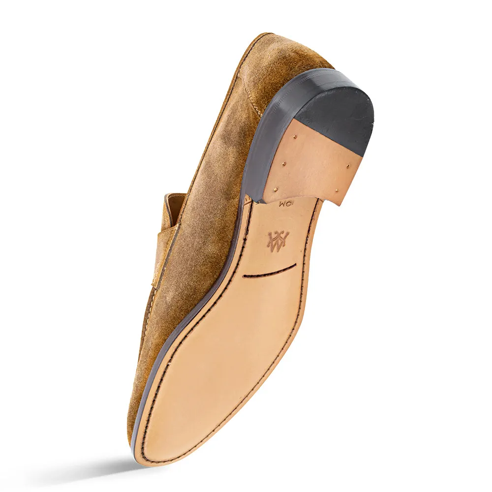 Caro Suede Penny Loafer