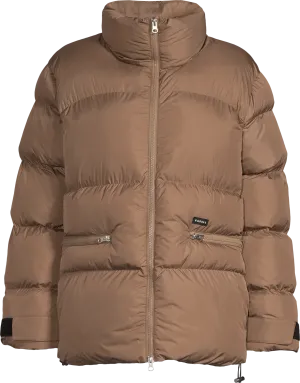 Casall Women&#x27;s Hero Puffer Jacket Taupe Brown | Buy Casall Women&#x27;s Hero Puffer Jacket Taupe Brown here | Outnorth