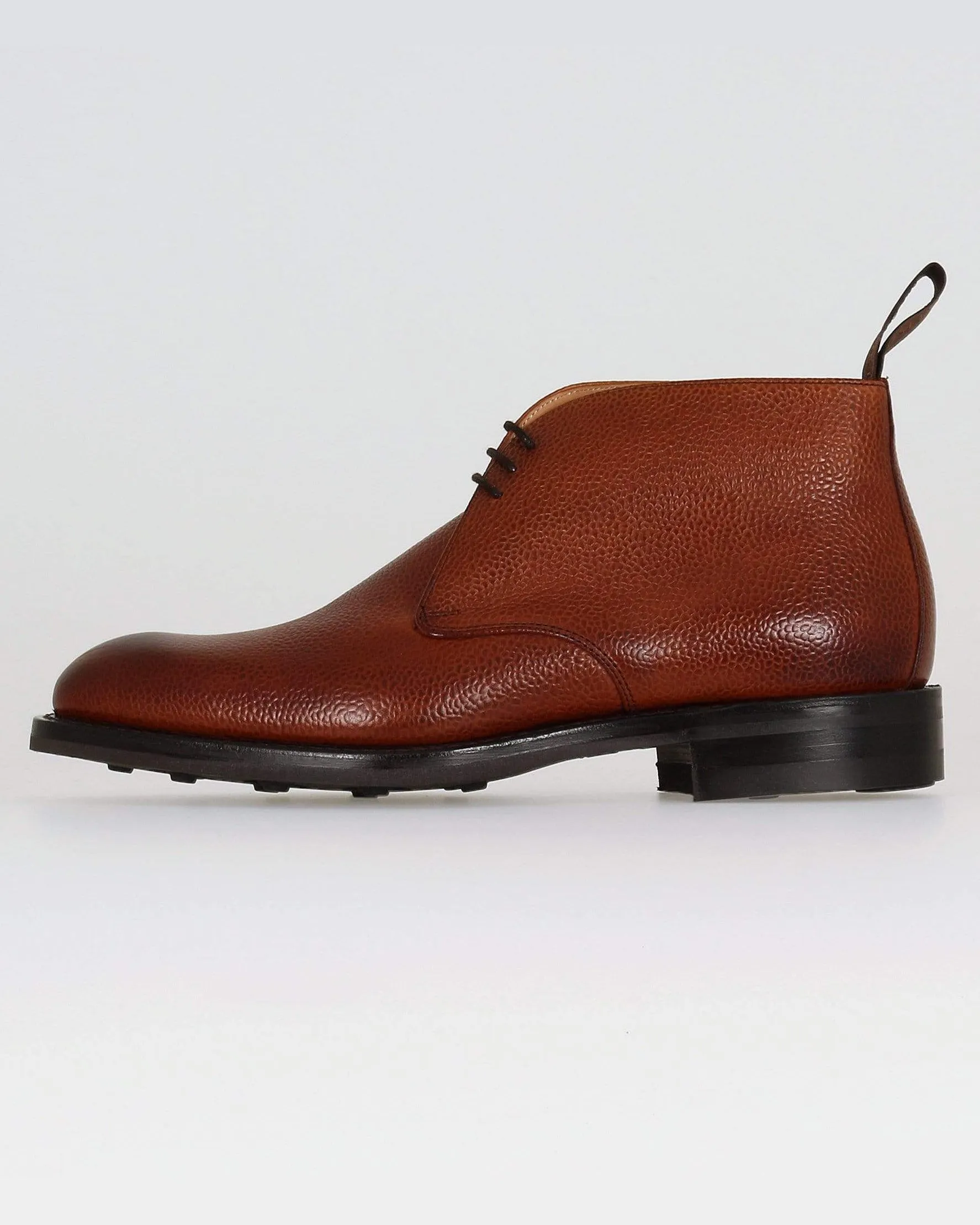 Cheaney Jackie III R Chukka Boot - Mahogany Grain Leather