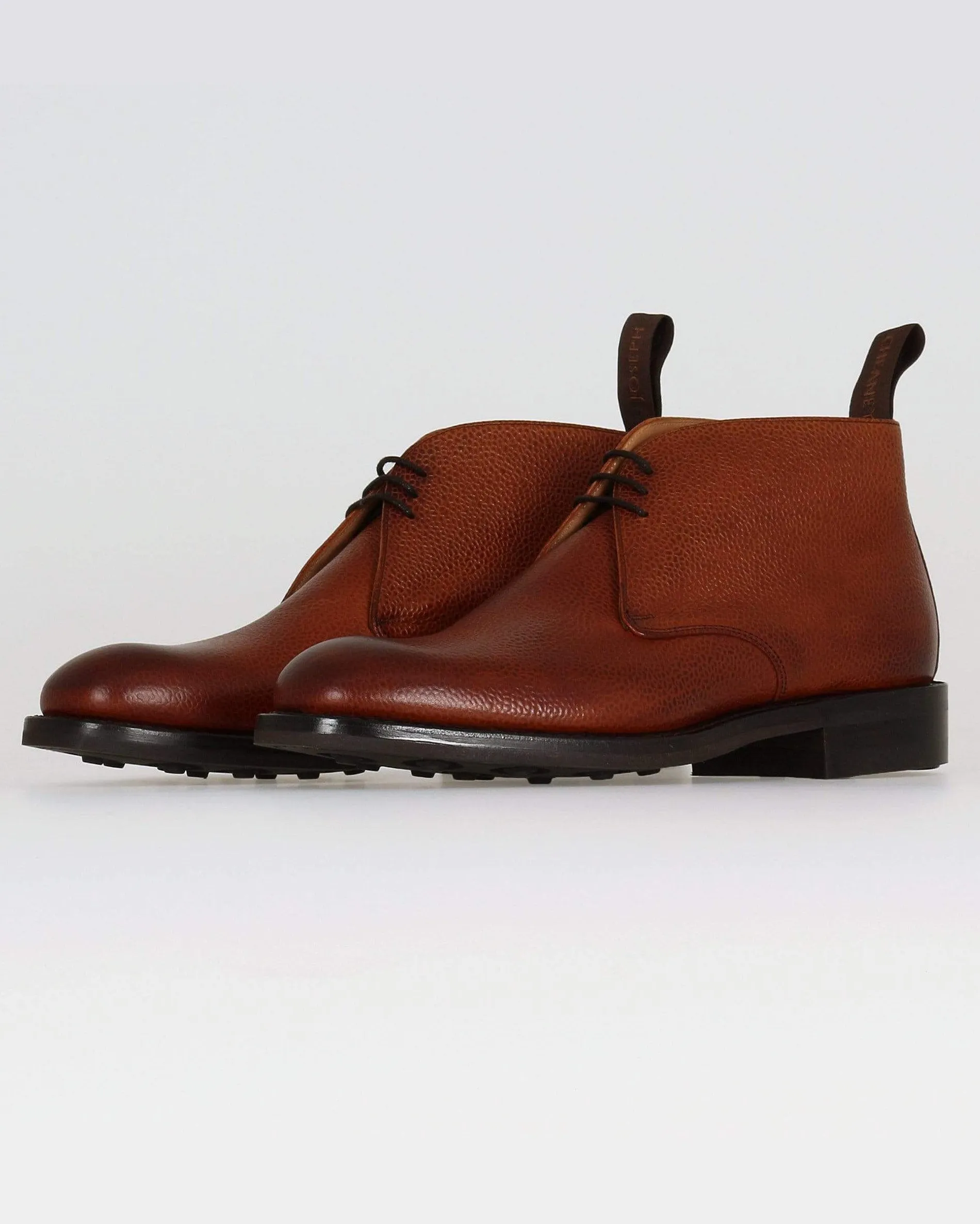 Cheaney Jackie III R Chukka Boot - Mahogany Grain Leather