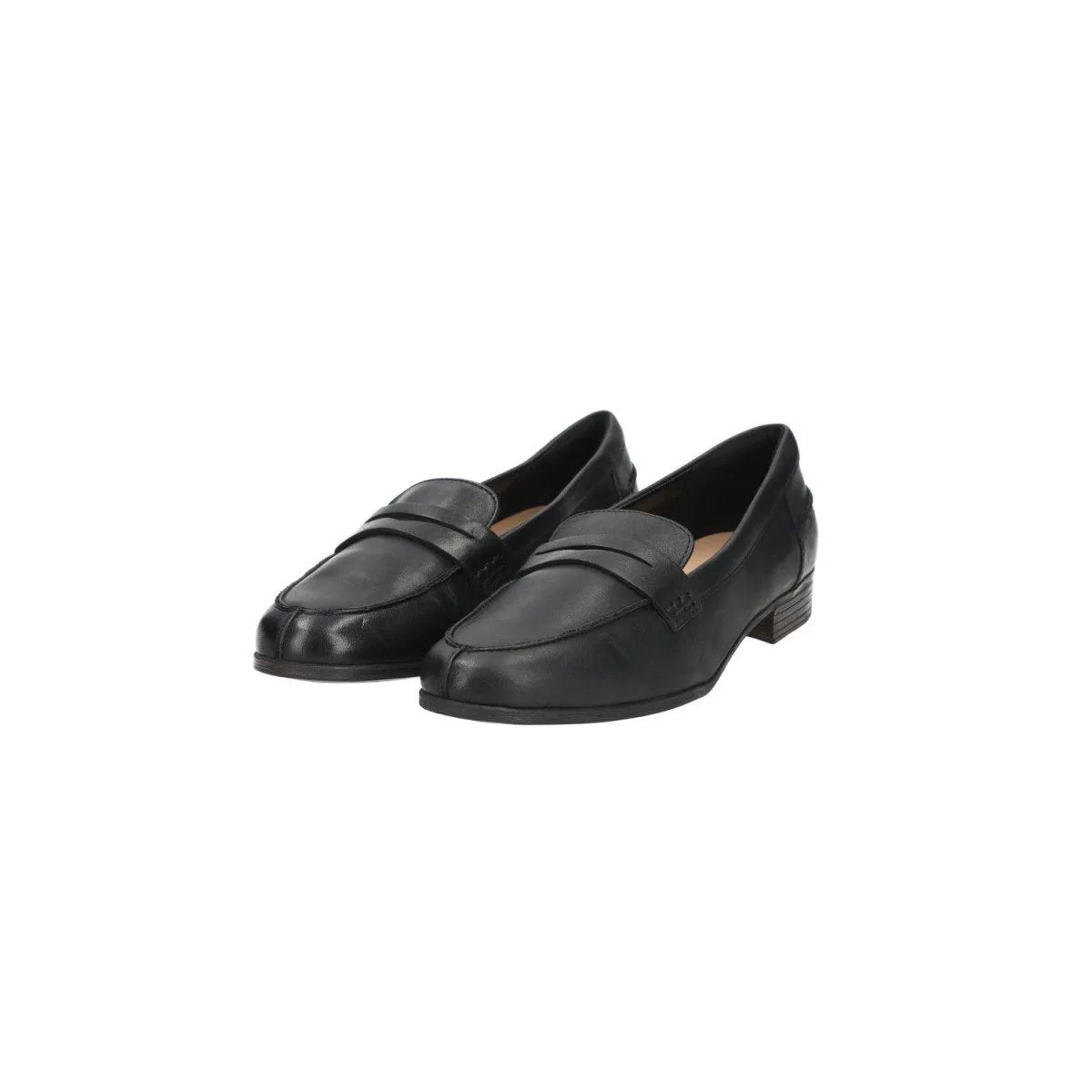 Clarks Hamble Penny Formal Slip Ons Formal Black Colour For Men