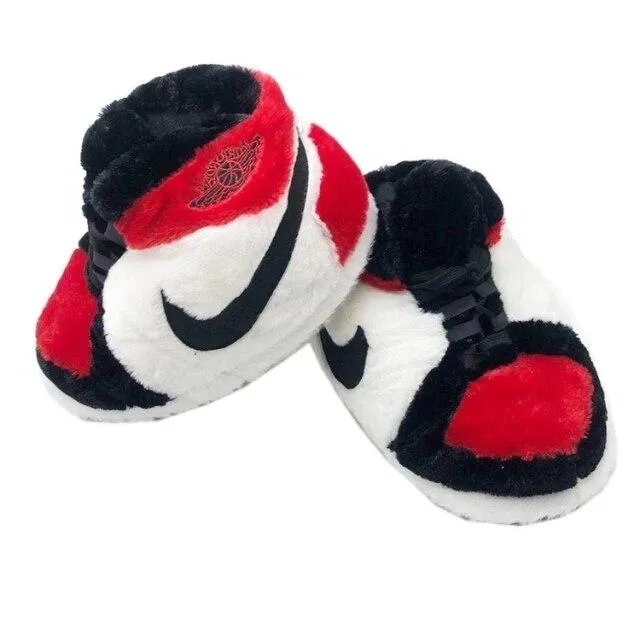 Comfy Jordan Max Plush Sneaker Slipper House Shoes