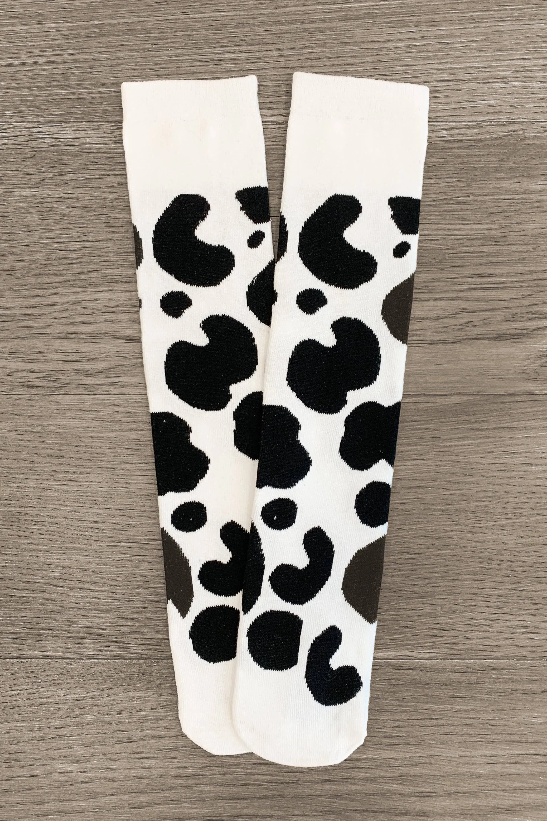 Cow Print Socks