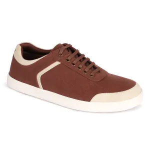 Dan Eco-Sole Sneakers Brown and Beige Women