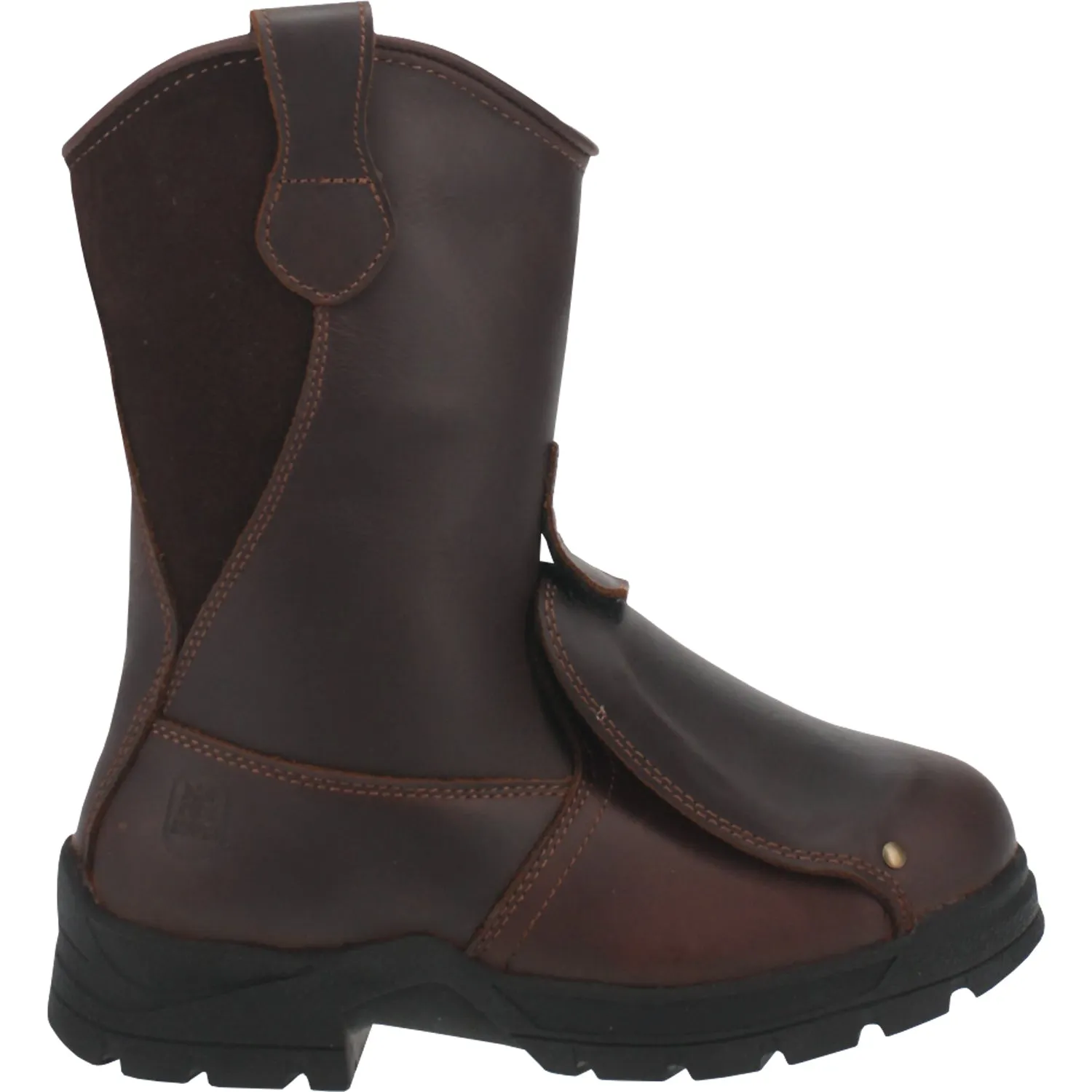 Dan Post Mens Protector External Met Guard Work Boots Leather Brown