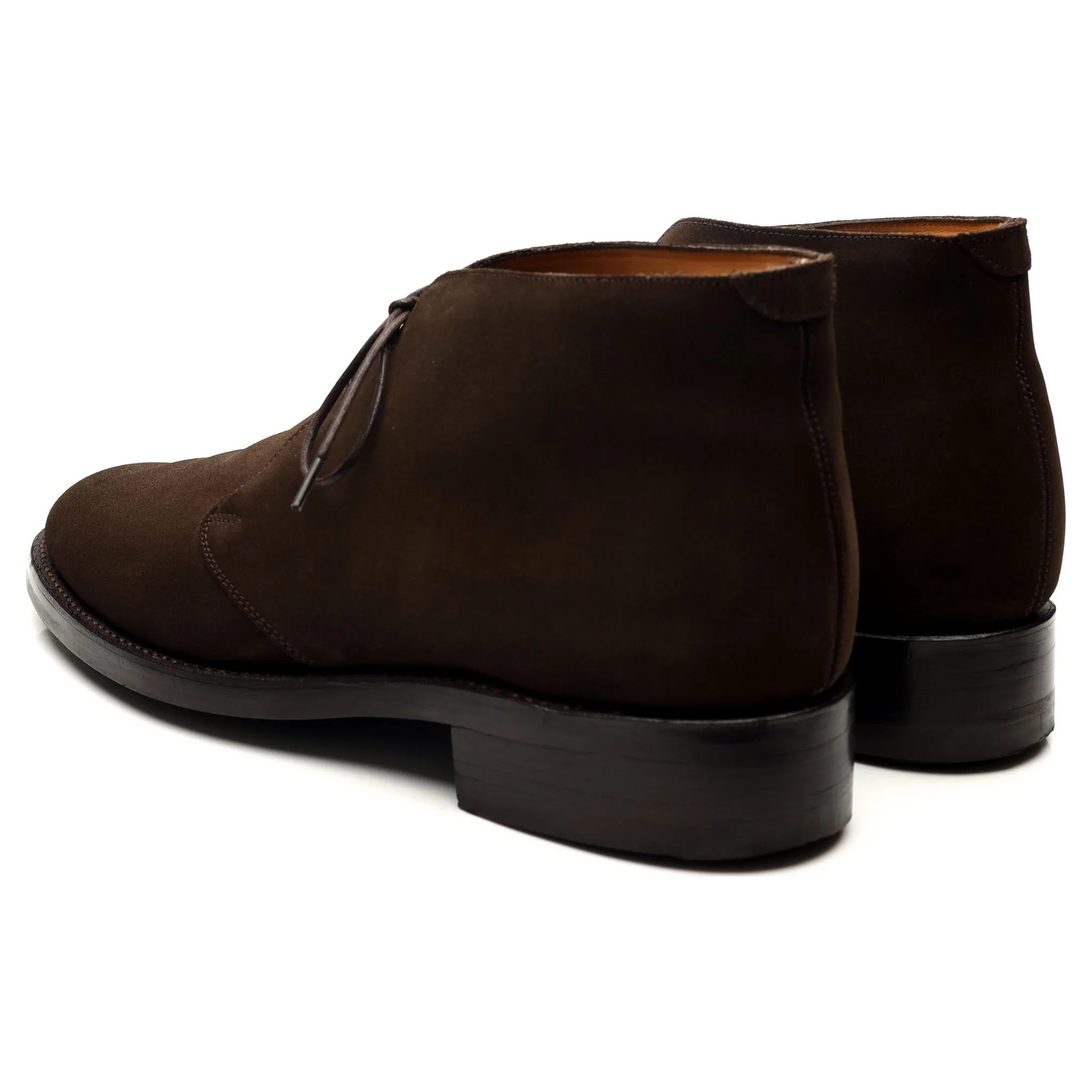 Dark Brown Suede Chukka Boots UK 9 F