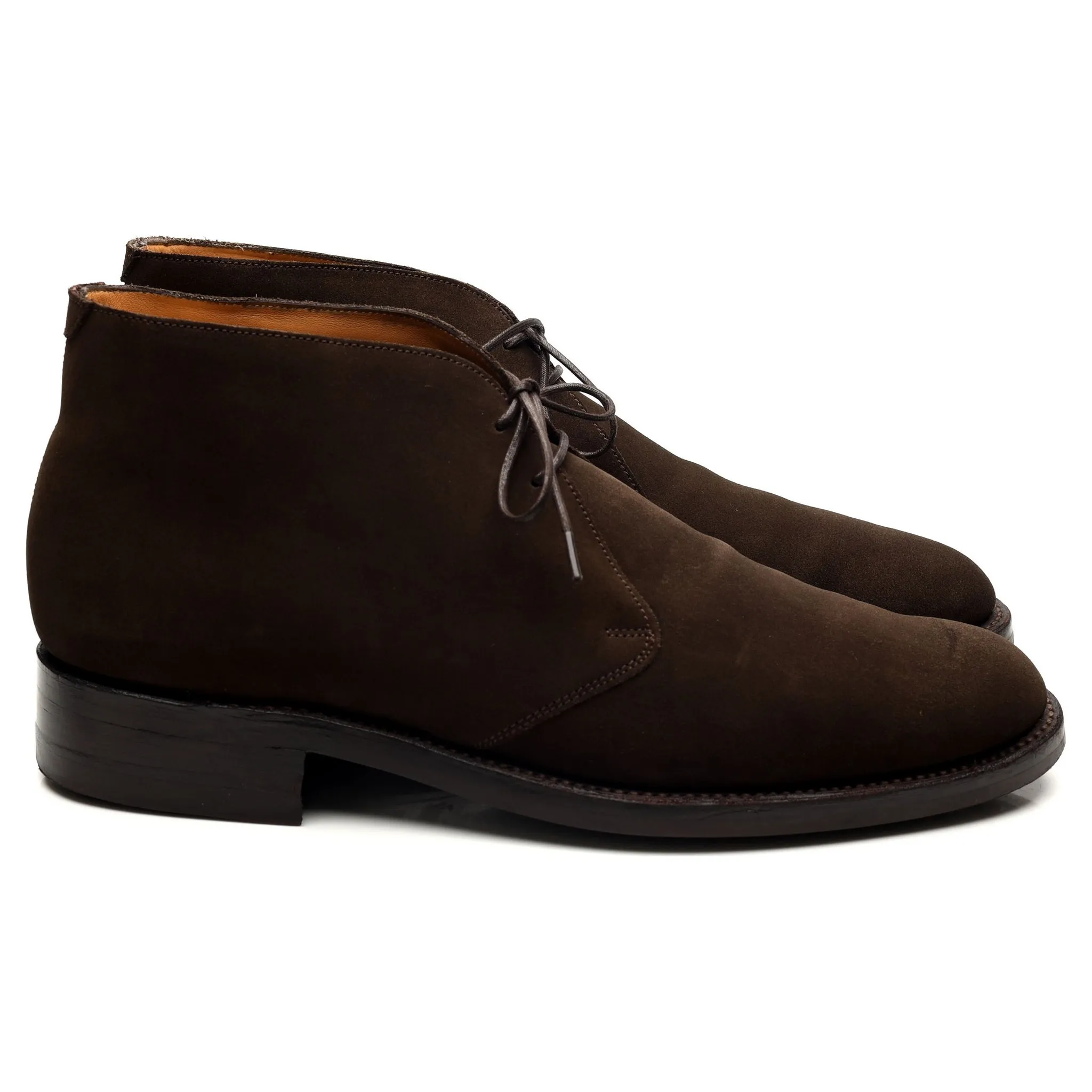 Dark Brown Suede Chukka Boots UK 9 F