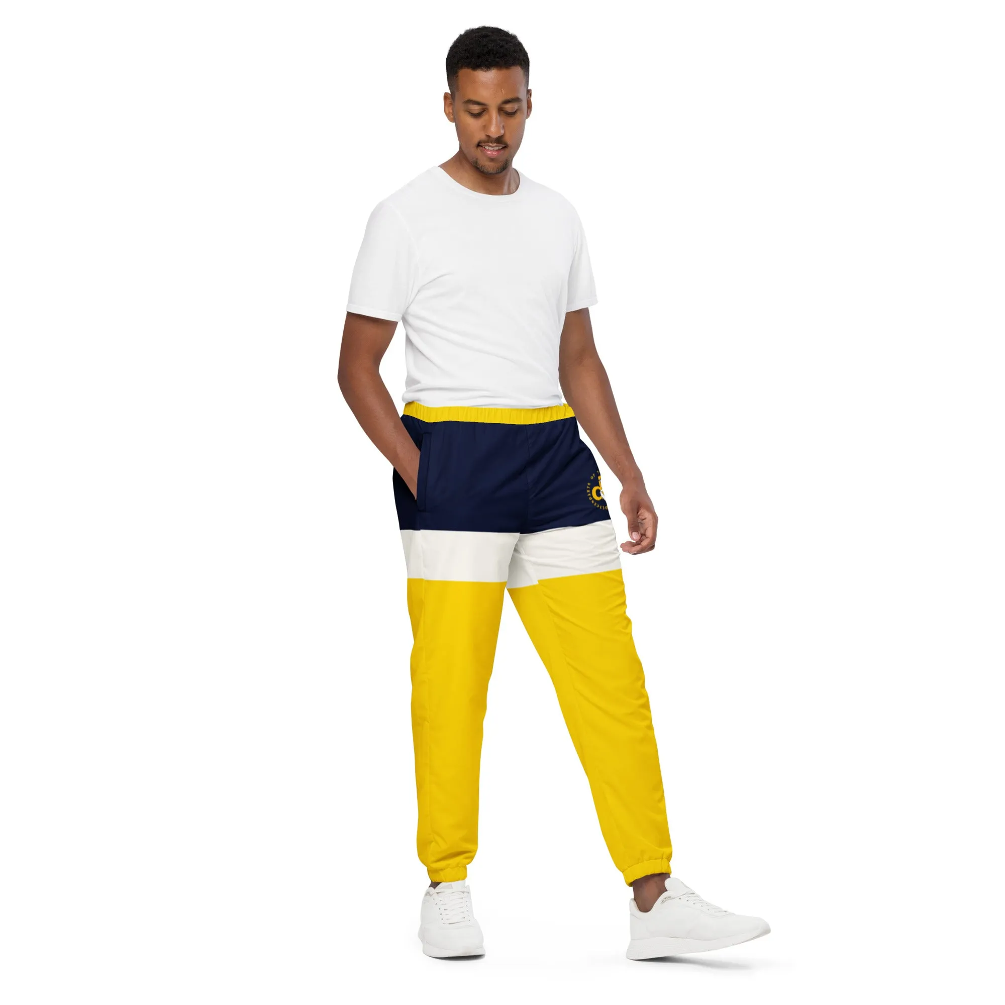 Descendants of the Island Yellow Blue Unisex track pants