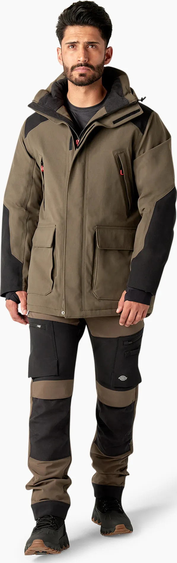 Dickies Men&#x27;s Protect Extreme Insulated Puffer Parka Moss/Black | Buy Dickies Men&#x27;s Protect Extreme Insulated Puffer Parka Moss/Black here | Outnorth