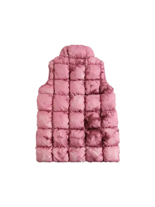 Diesel Kids   Smocked nylon puffer vest 