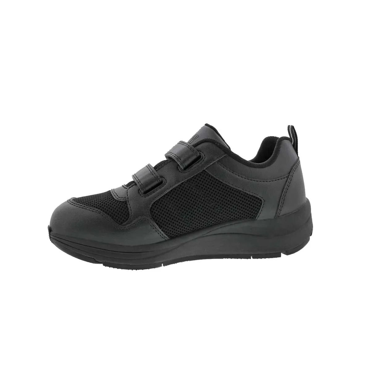 Drew Contessa Women Hook And Loop Sneaker In Black Combo