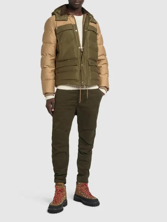 Dsquared2   Cotton utility puffer jacket 