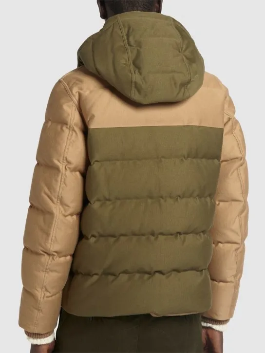 Dsquared2   Cotton utility puffer jacket 