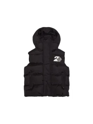 Dsquared2   Hooded nylon puffer vest 