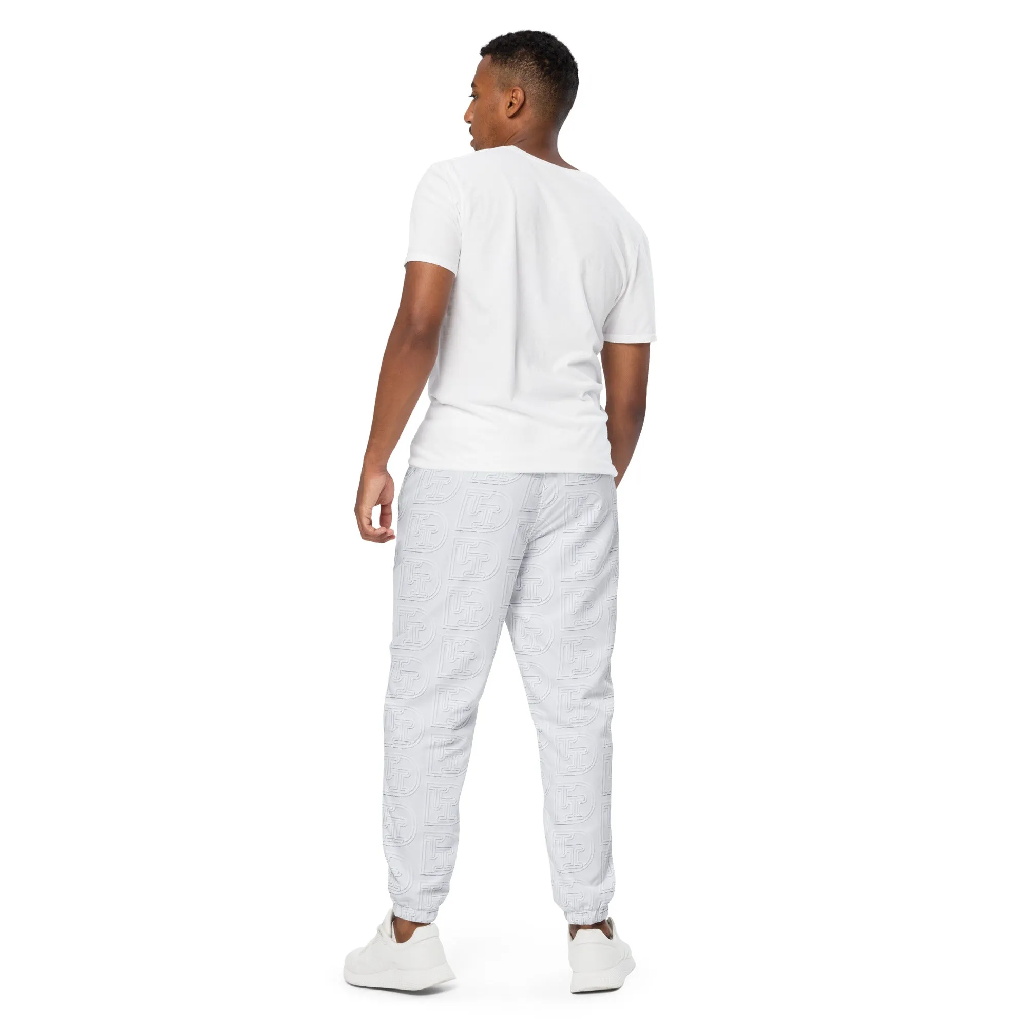 DTI Ebec White Unisex track pants