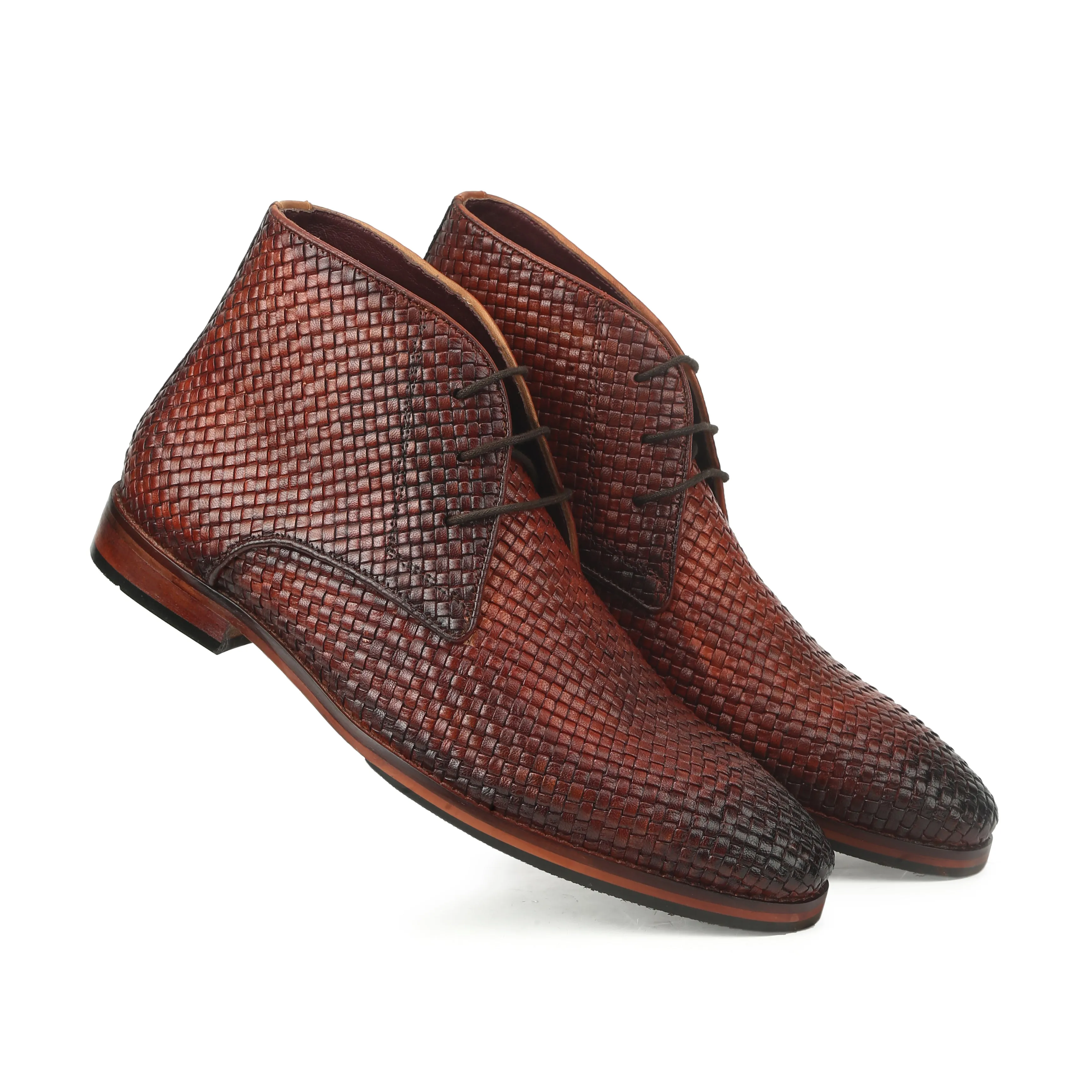 Dune The Cognac Mesh Boot