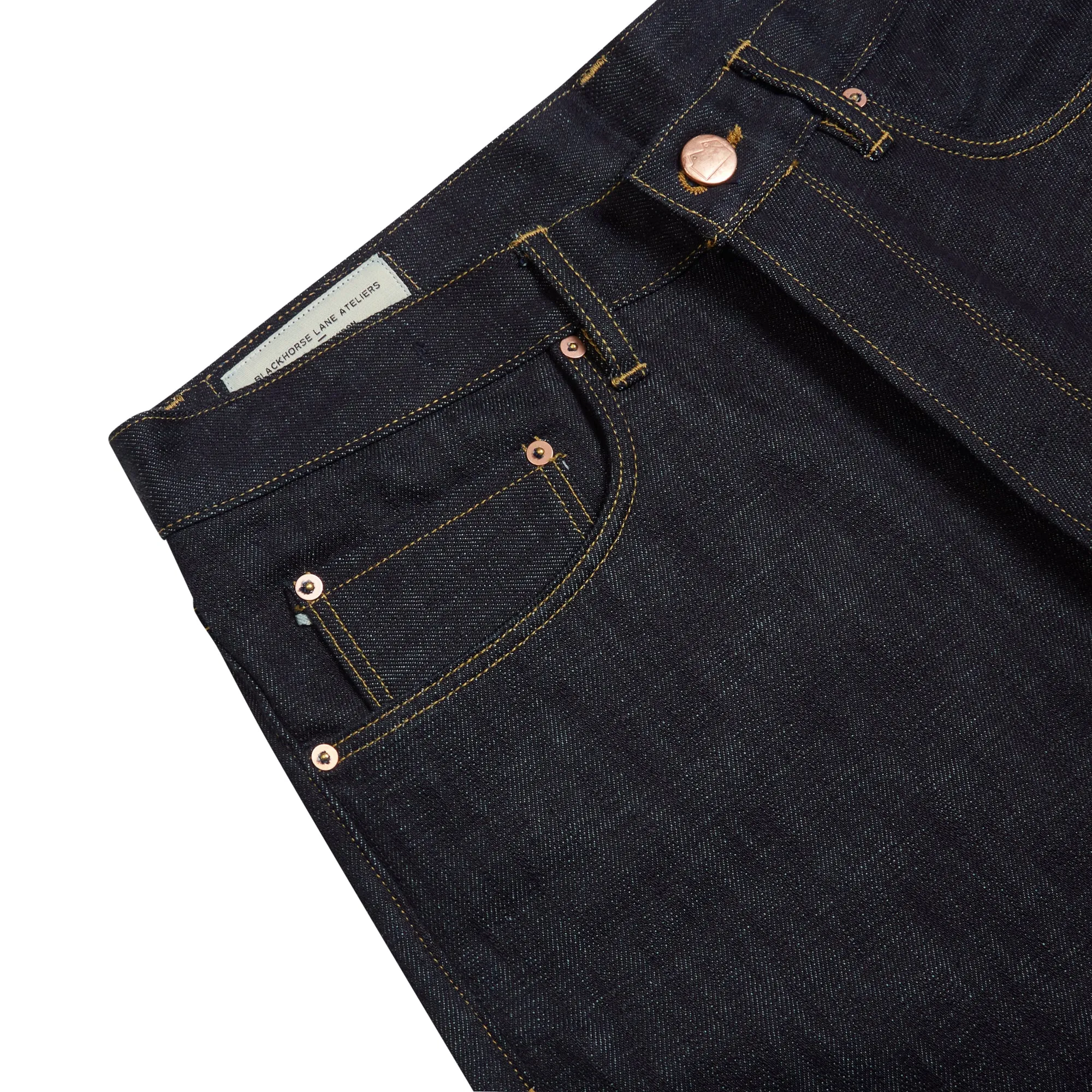 E8 SLIM TAPERED INDIGO 14OZ JAPANESE RAW SELVEDGE MENS JEANS