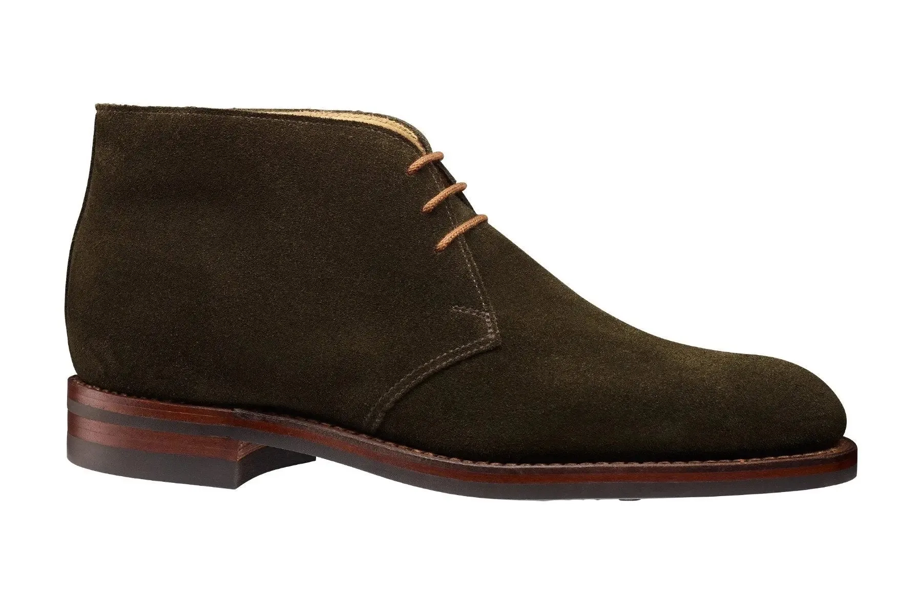 Earth Green Chiltern Suede Chukka Boots