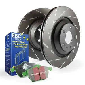 EBC Brakes S2KF1468 S2 Kits Greenstuff 2000 and USR Rotors