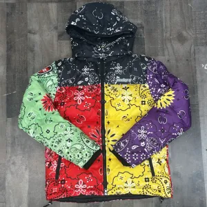 Endure- Bandana puffer (Multi)